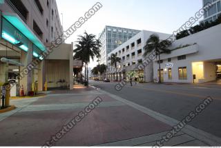 background miami night street 0001